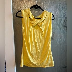 NWOT Yellow International Concepts Sleeveless Blouse